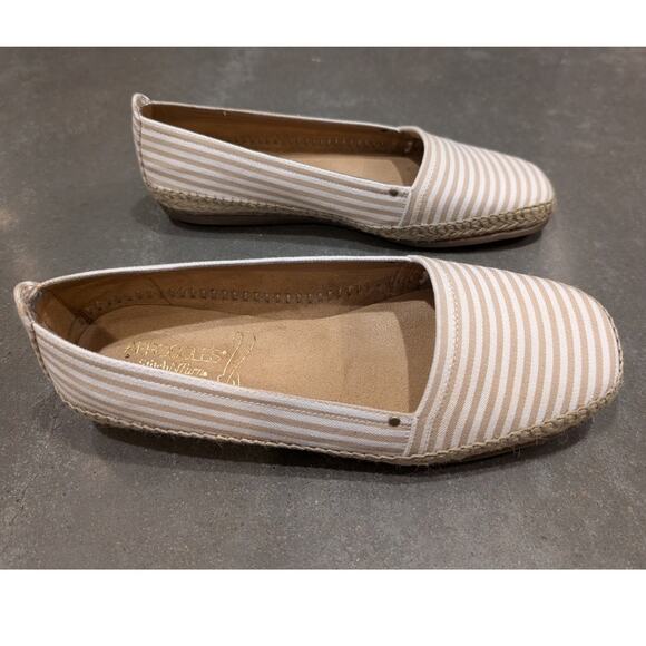Aerosoles Espadrilles Flats Women's Size 9 Nautical Vacation Lagenlook Slip On - Picture 2 of 10
